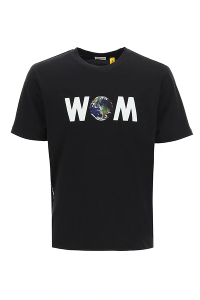 Moncler Fragment Hiroshi Fujiwara T-shirt In Black
