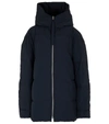 Jil Sander Zip-fastening Padded Coat In Blue