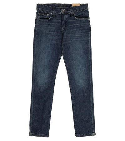 Polo Ralph Lauren Kids' The Eldridge Skinny Jeans In 蓝色