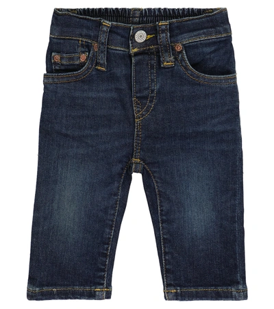 Polo Ralph Lauren Baby Sullivan Stretch-cotton Jeans In Blue