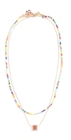 Roxanne Assoulin Set Of Two Necklaces In R