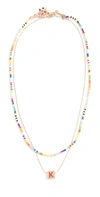 Roxanne Assoulin Set Of Two Necklaces In K