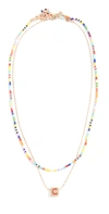 Roxanne Assoulin Set Of Two Necklaces In C