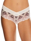 Chantelle Womens 046 Rose Pearl Champs Elysées Shorty Stretch-woven Briefs S In Rose Plum