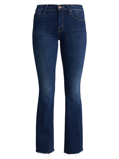 Mother The Weekender Fray Jeans In Denim