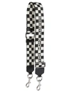 The Marc Jacobs Women's Logo Checkerboard Webbing Strap