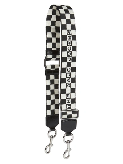 The Marc Jacobs Women's Logo Checkerboard Webbing Strap