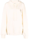 Nanushka Organic Cotton Hoodie In Gelb