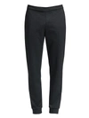 Saks Fifth Avenue Slim-fit Solid Jogger Pants In Black
