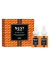 NEST NEW YORK PUMPKIN CHAI SMART HOME FRAGRANCE 2-PIECE DIFFUSER REFILL SET,400013073261