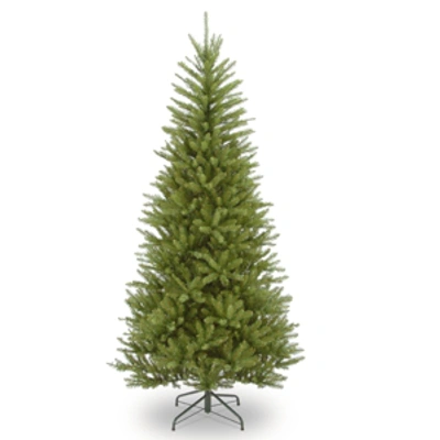 National Tree Company National Tree 6.5' Dunhill Fir Slim Tree In Green
