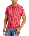SUN + STONE MEN'S FONDLY FEATHERS HENLEY, CREATED FOR MACY'S