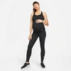 Nike Women's One Training Leggings (maternity) In Black/white