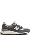 NEW BALANCE X KITH 998 "STEEL BLUE" LOW-TOP SNEAKERS