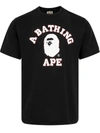 A BATHING APE CRYSTAL STONE COLLEGE T恤