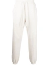 John Elliott La Drawstring Cotton Joggers In Nude