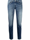 DONDUP MID-RISE CROPPED JEANS