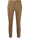 Dondup Women's Perfect - Slim Fit Stretch Trousers In 褐色