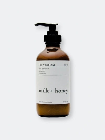 Milk + Honey Body Cream, Nº 16