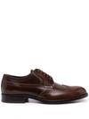 TOD'S LACE-UP LEATHER BROGUES