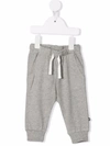 Molo Drawstring-waist Trousers In Grey
