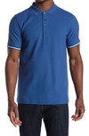 Jeff Rye Pima Cotton Polo Shirt In Yale Blue