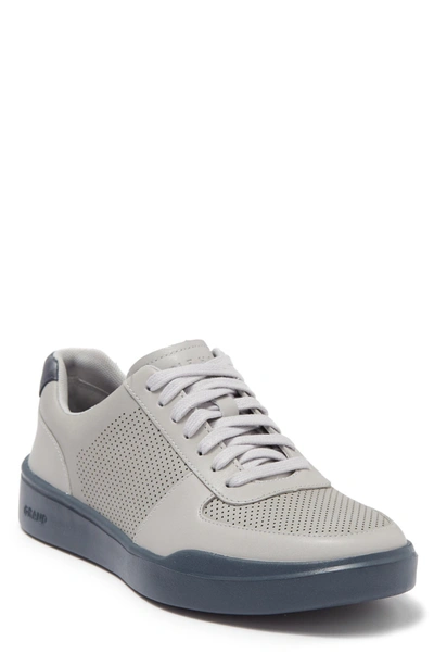 Cole Haan Men's Grand Crosscourt Modern Perf Sneaker Men's Shoes In Light Grey