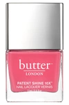 Butter London 'patent Shine 10x®' Nail Lacquer In Flusher Blusher