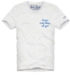 Mc2 Saint Barth Embroidered T-shirt Andrà Tutto Bene...col Gin!