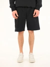 A-cold-wall* A Cold Wall Jogging Shorts With Logo Patch In Black