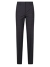 Burberry Slim Fit Trousers In Grey