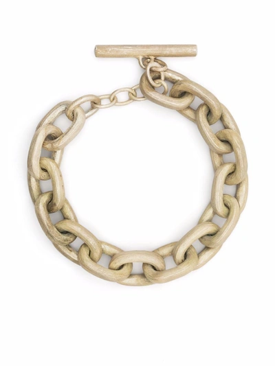 Parts Of Four Toggle Chain Bracelet In Nude