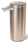 Simplehuman Liquid Sensor Pump In Rose Gold