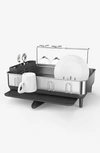 Simplehuman Compact Steel Frame Dish Drying Rack In Grey