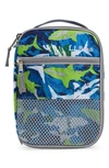 L.l.bean Kids' Print Lunch Box In Deep Ocean Shark
