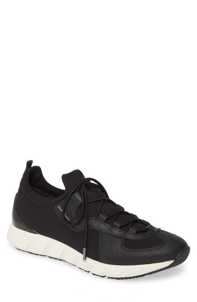 Ferragamo Alpes Sneaker In Nero