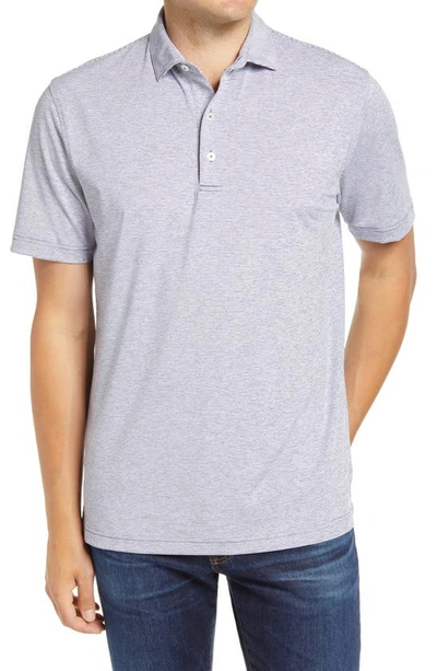 Johnnie-o Lyndon Classic Fit Polo In Heather Twilight