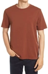 Vince Cotton T-shirt In Washed Saltillo