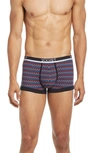 2(x)ist 4-pack No-show Stretch Trunks In Surftheweb/festivedo