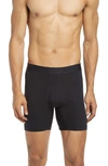 2(x)ist No-show Boxer Briefs In Black Beauty