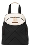Petunia Pickle Bottom Babies' Inter-mix Slope Diaper Backpack In Birch Black