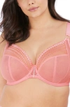 Elomi Matilda Full Figure Underwire Plunge Bra In Rose