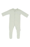 Kyte Baby Babies' Snap Footie In Aloe