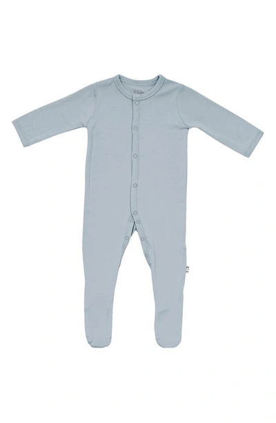 Kyte Baby Babies' Snap Footie In Fog