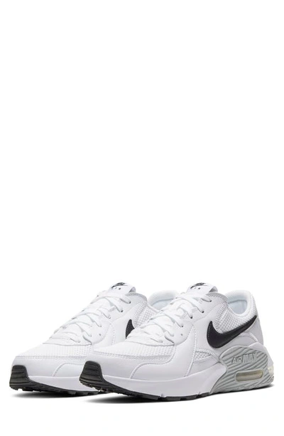Nike Air Max Excee Low-top Sneakers In White,black,pure Platinum