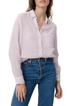 Rails Ellis Cotton Shirt In Lavender