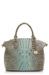 Brahmin Duxbury Satchel Bluebell Ombre Melbourne In Bluebell