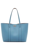 Mulberry Bayswater Leather Tote In Pale Slate