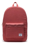 Herschel Supply Co Cotton Casuals Daypack Backpack In Dusty Cedar