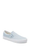 Vans Classic Slip-on Sneaker In Winter Sky/ True White